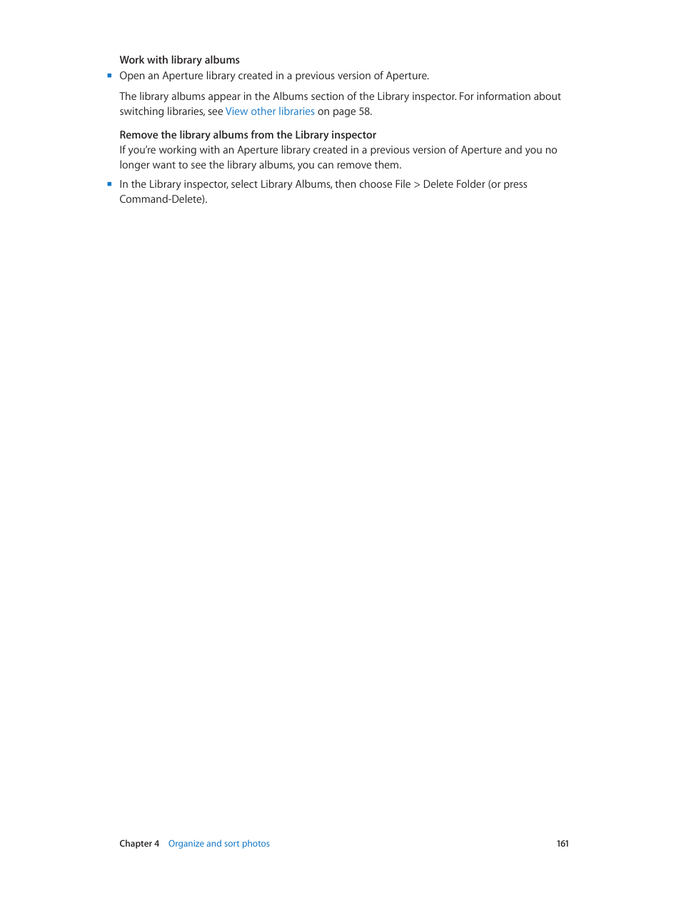Apple Aperture 3.5 User Manual | Page 161 / 526