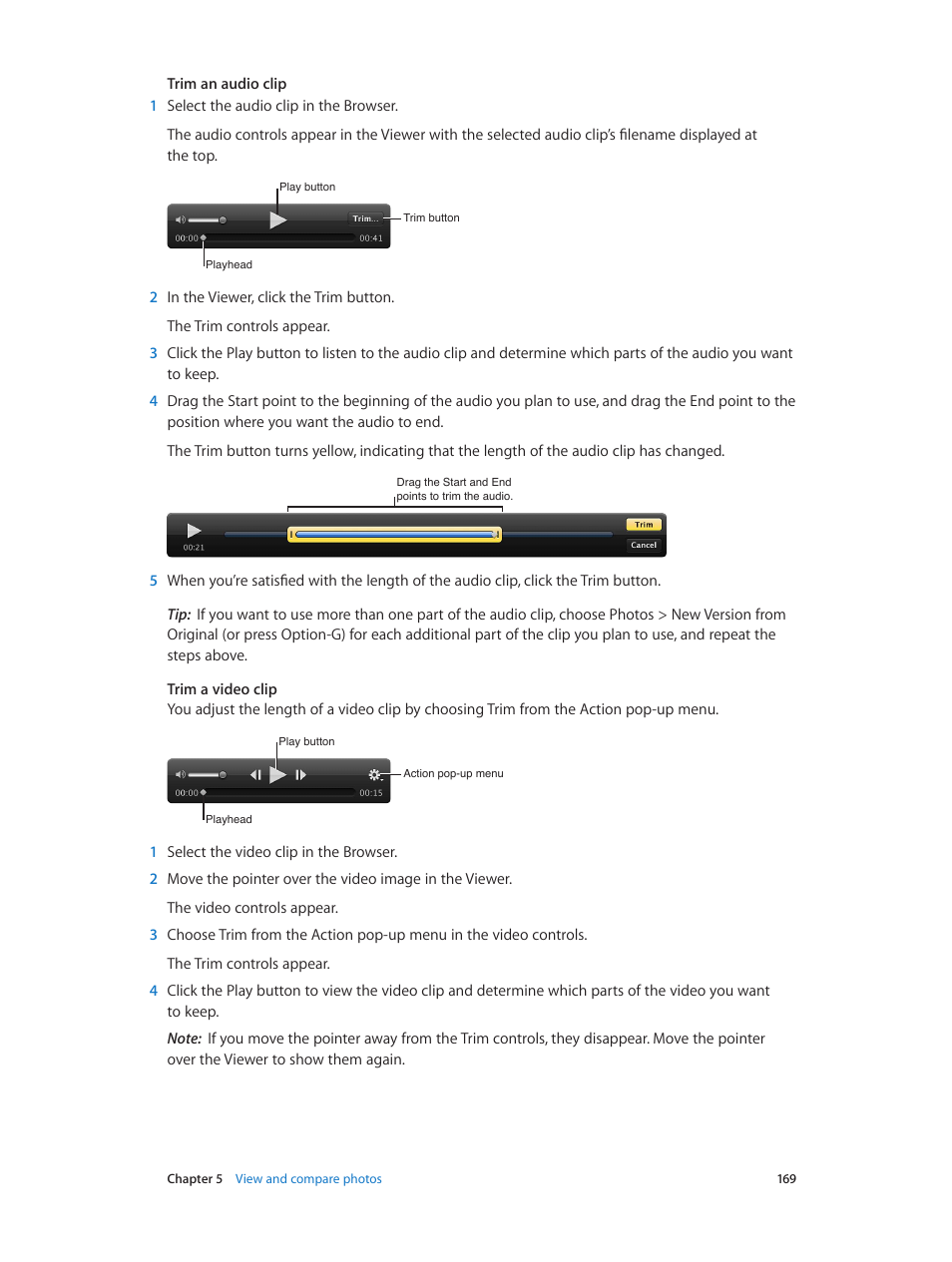 Apple Aperture 3.5 User Manual | Page 169 / 526