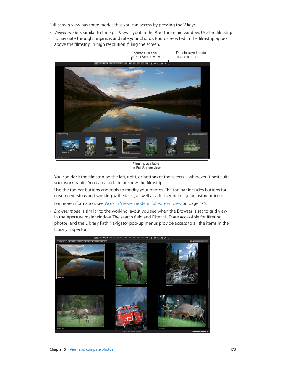 Apple Aperture 3.5 User Manual | Page 173 / 526