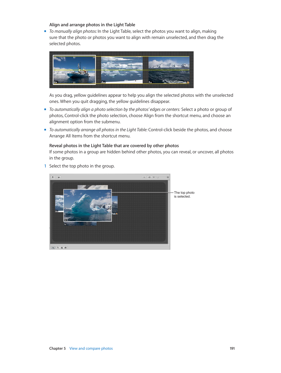 Apple Aperture 3.5 User Manual | Page 191 / 526