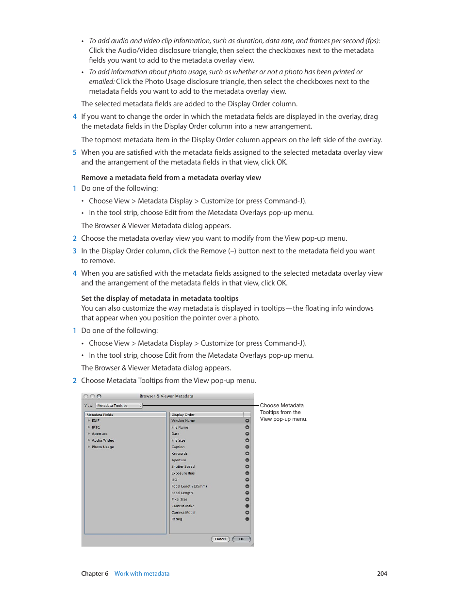 Apple Aperture 3.5 User Manual | Page 204 / 526