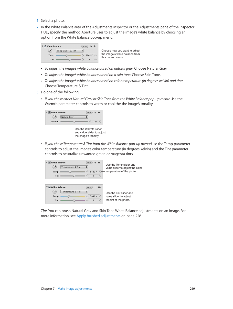 Apple Aperture 3.5 User Manual | Page 269 / 526