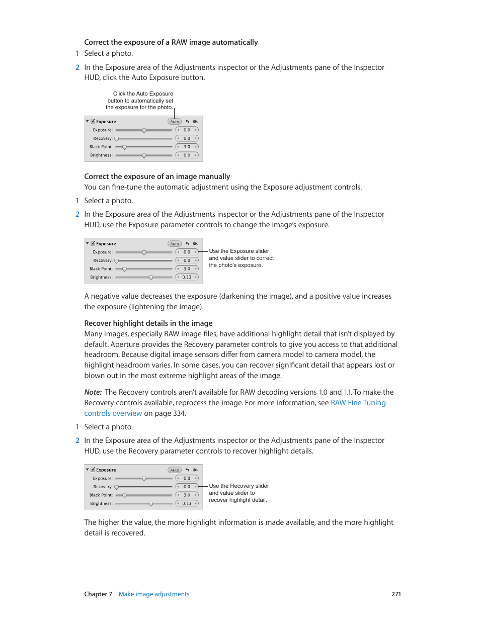 Apple Aperture 3.5 User Manual | Page 271 / 526