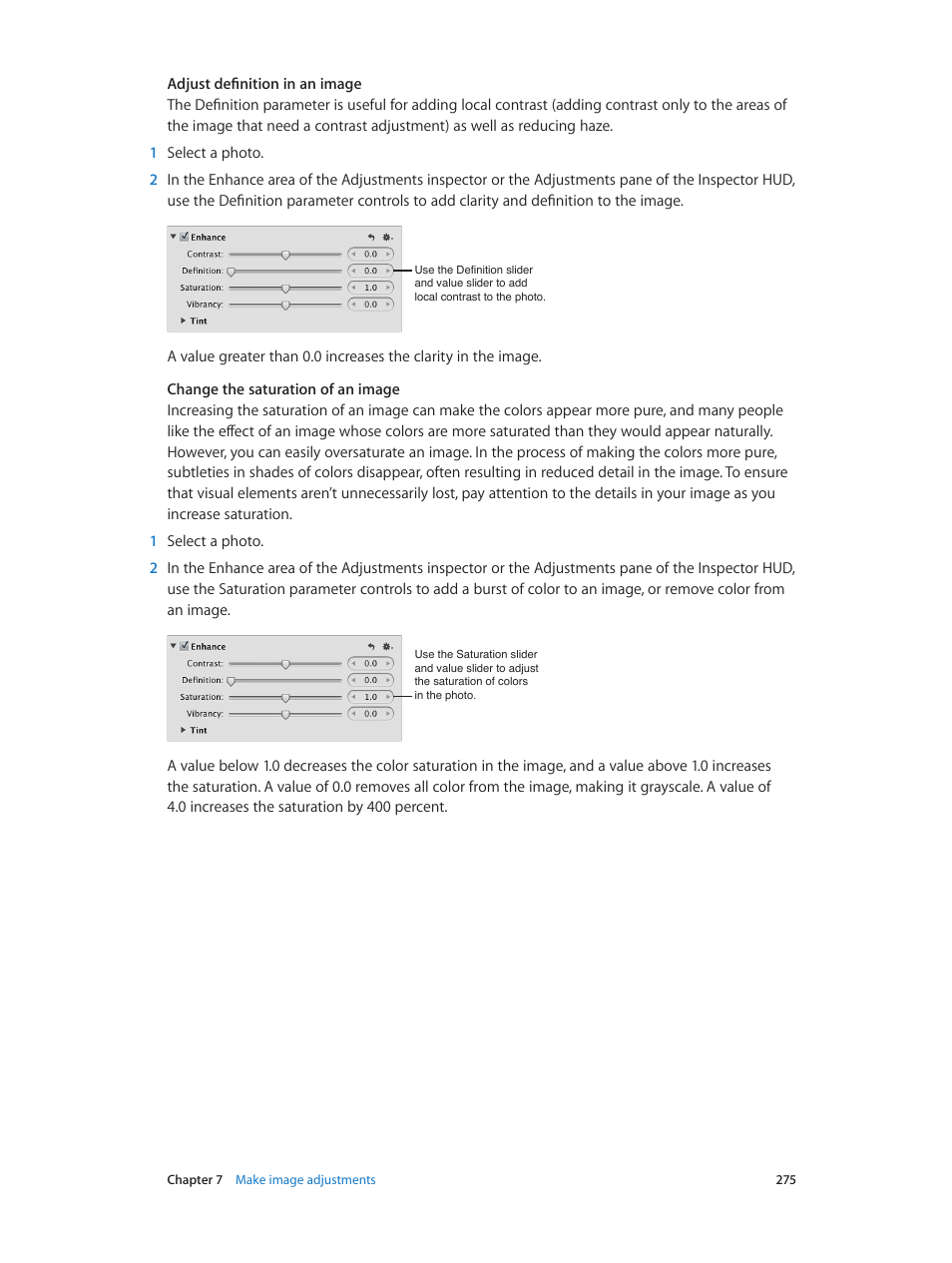 Apple Aperture 3.5 User Manual | Page 275 / 526