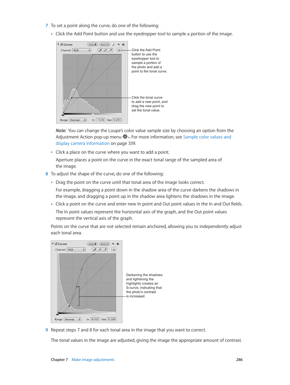 Apple Aperture 3.5 User Manual | Page 286 / 526