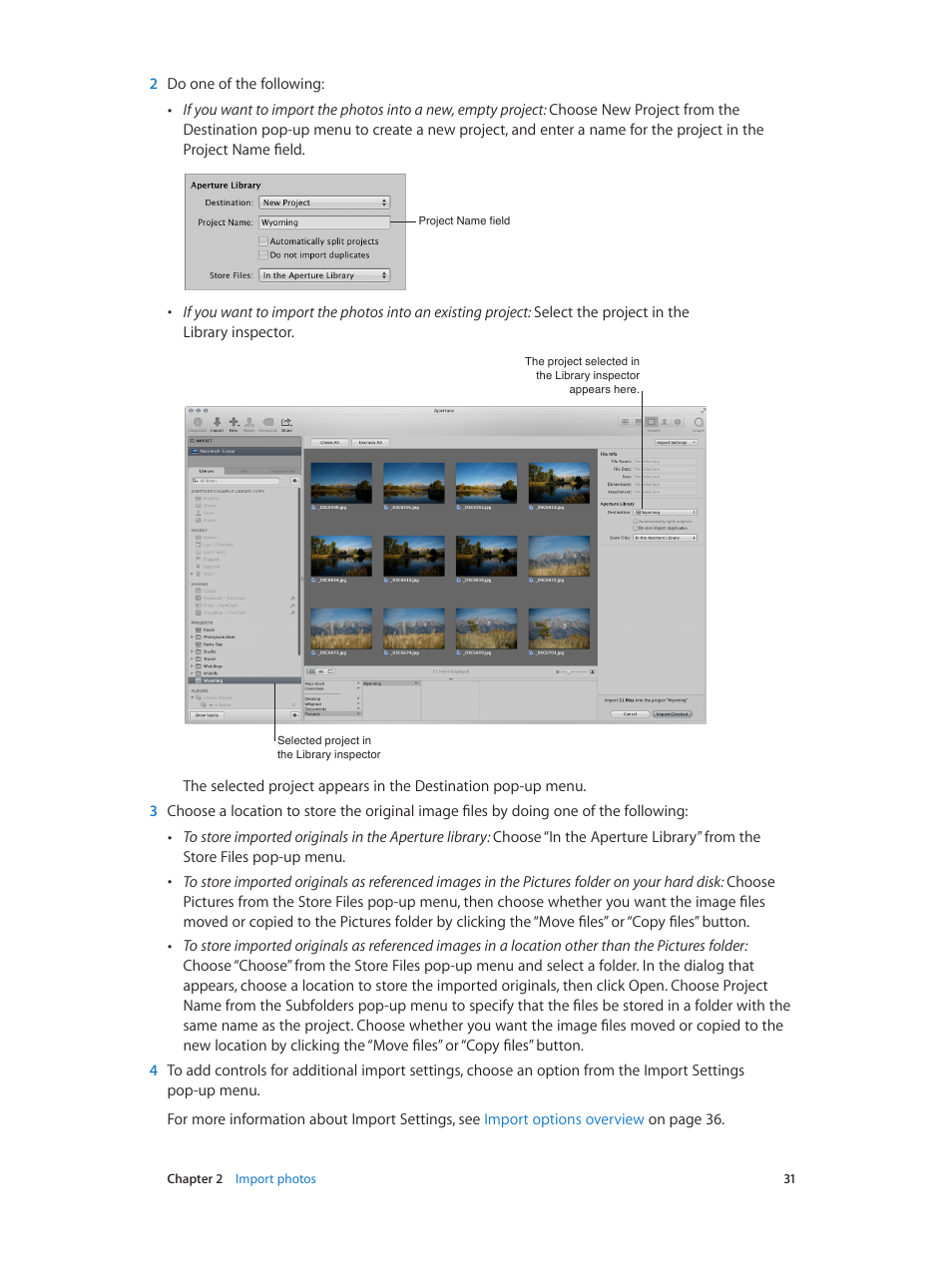 Apple Aperture 3.5 User Manual | Page 31 / 526