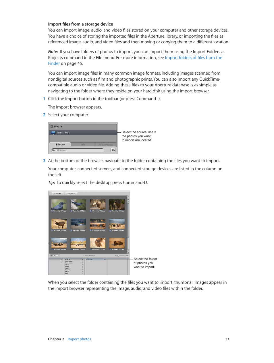 Apple Aperture 3.5 User Manual | Page 33 / 526