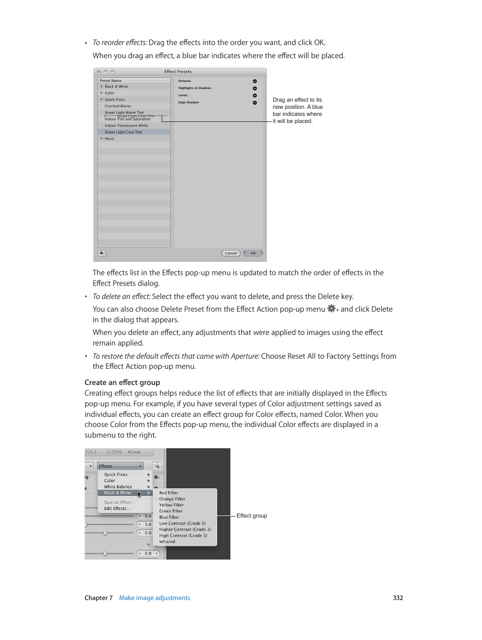 Apple Aperture 3.5 User Manual | Page 332 / 526