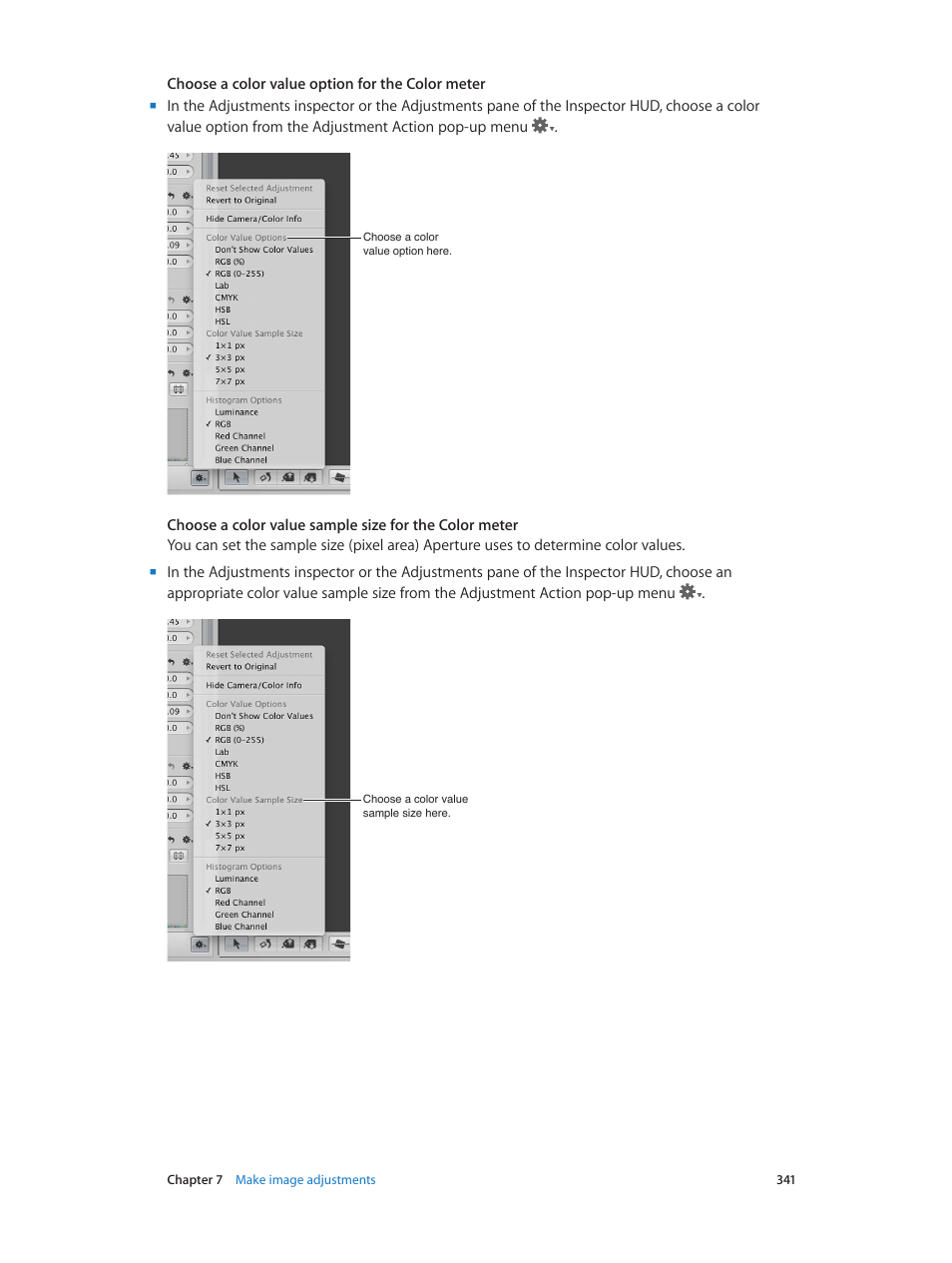 Apple Aperture 3.5 User Manual | Page 341 / 526