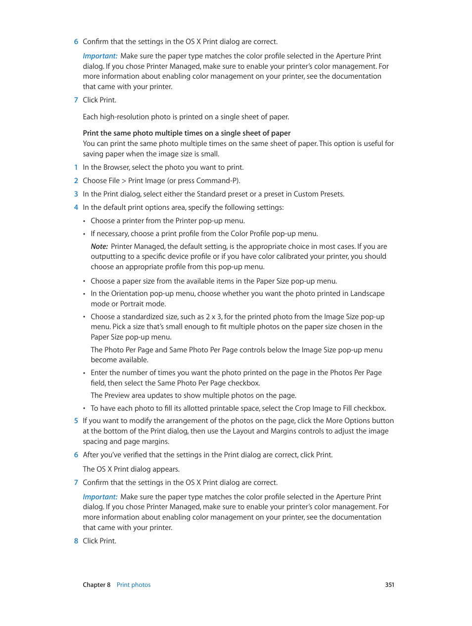 Apple Aperture 3.5 User Manual | Page 351 / 526