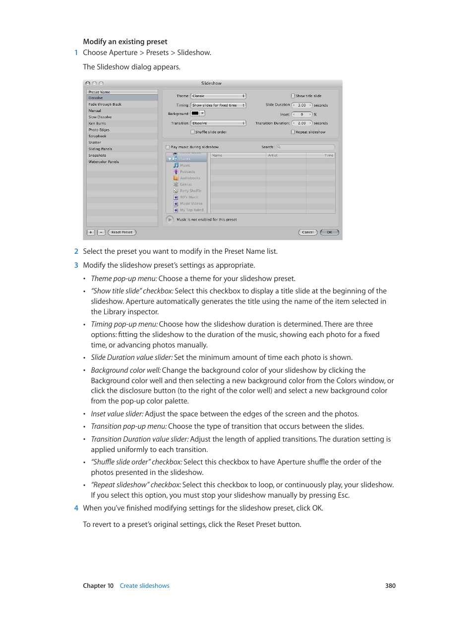 Apple Aperture 3.5 User Manual | Page 380 / 526