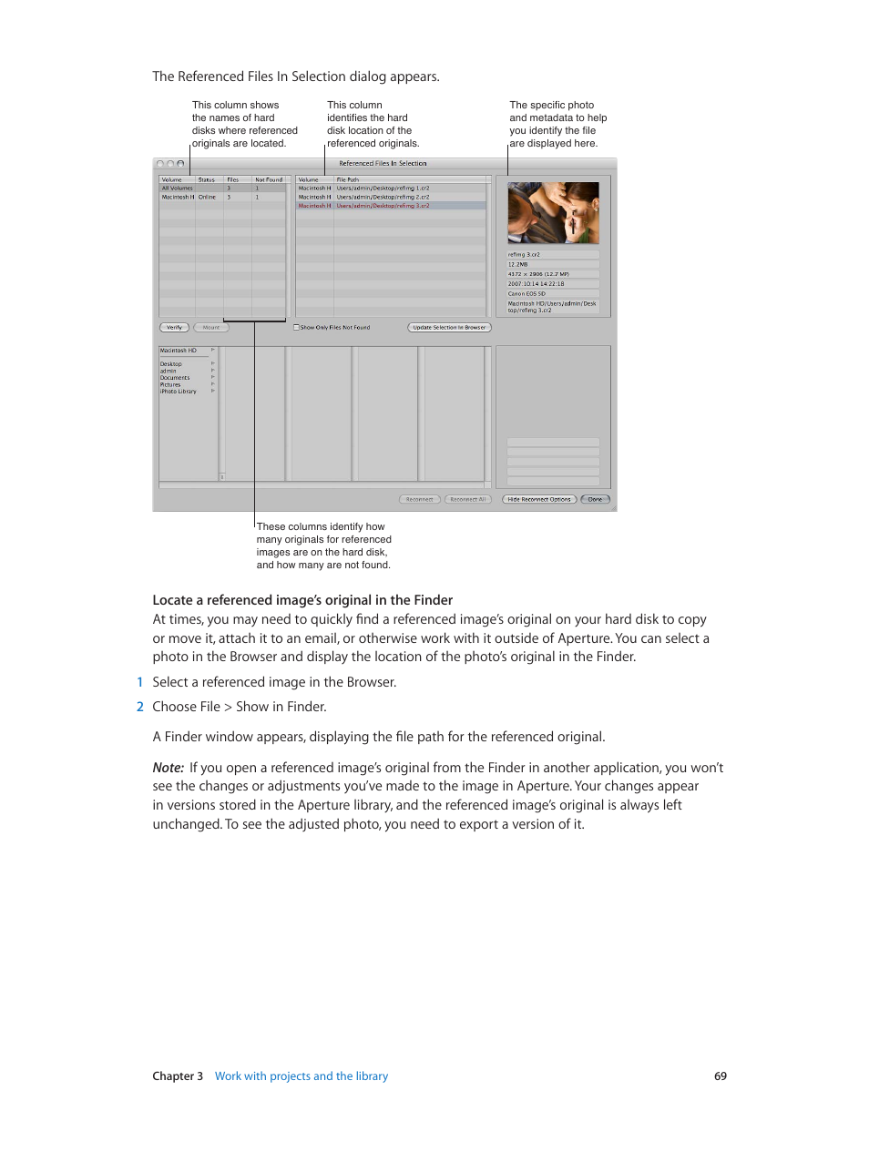 Apple Aperture 3.5 User Manual | Page 69 / 526