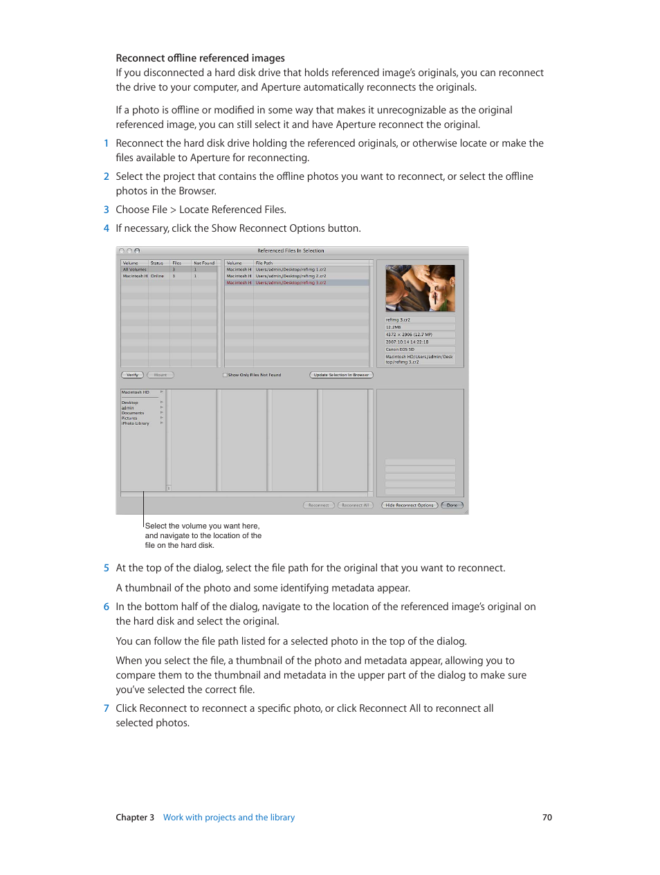 Apple Aperture 3.5 User Manual | Page 70 / 526