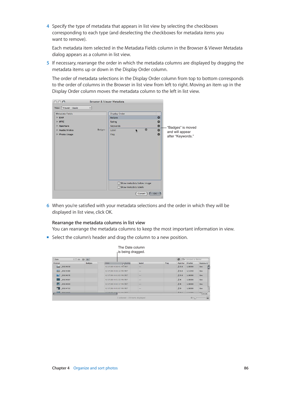Apple Aperture 3.5 User Manual | Page 86 / 526