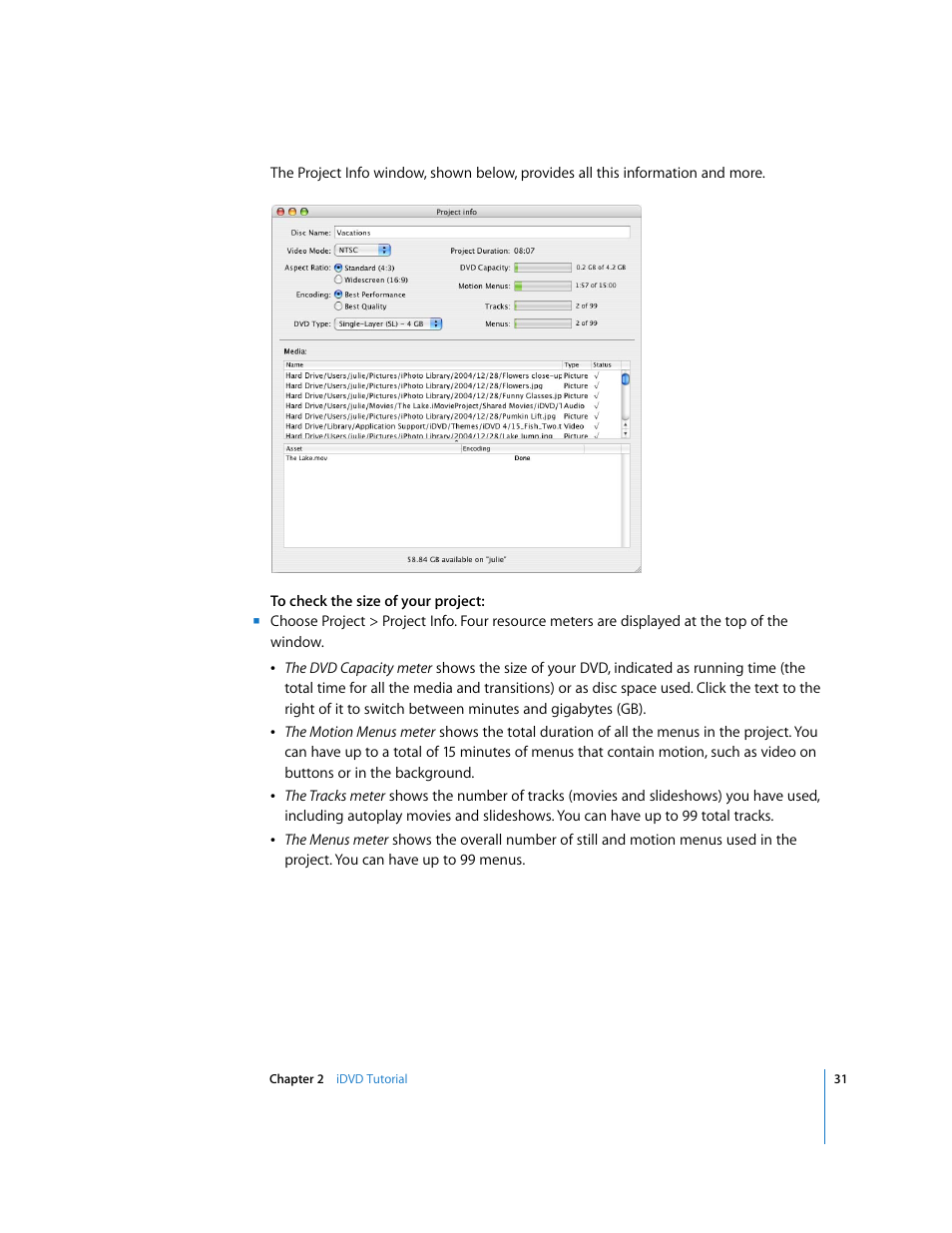 Apple iDVD 6 User Manual | Page 31 / 48