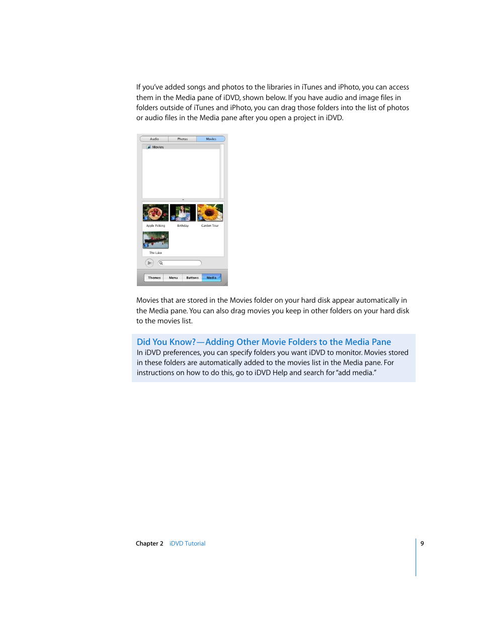 Apple iDVD 6 User Manual | Page 9 / 48