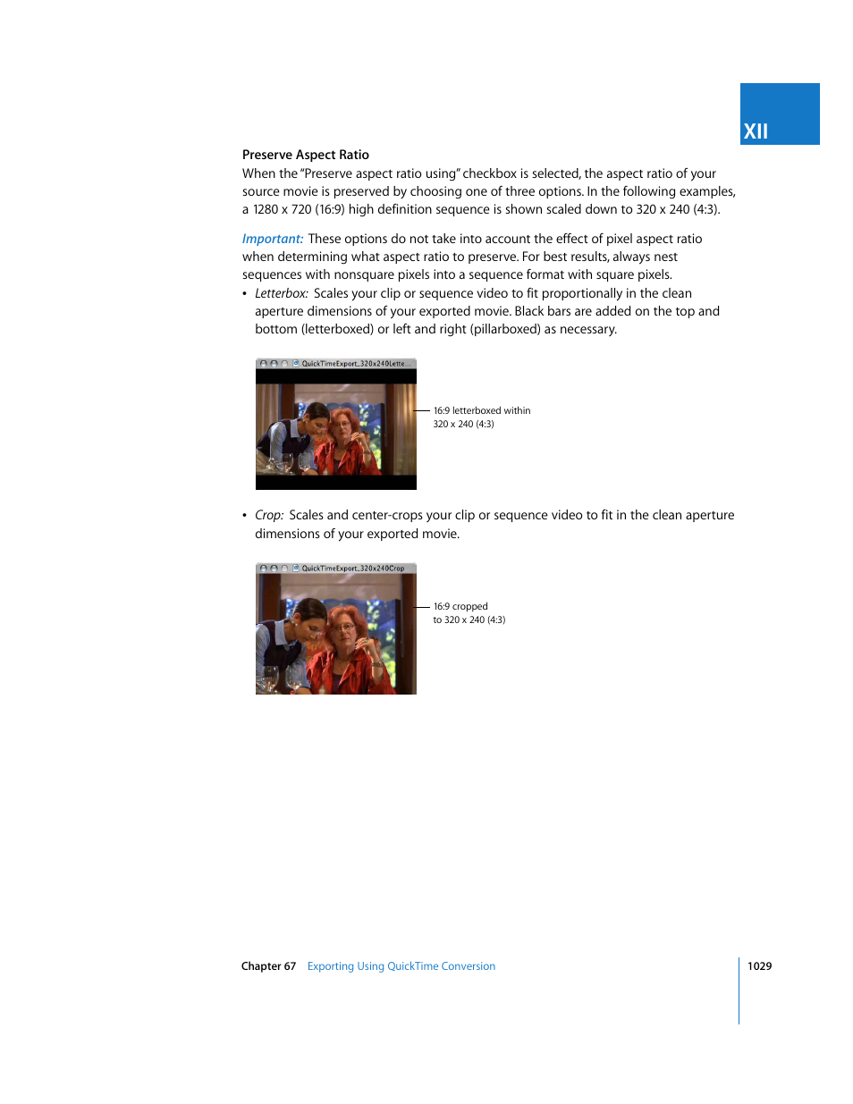 Apple Final Cut Express 4 User Manual | Page 1029 / 1152