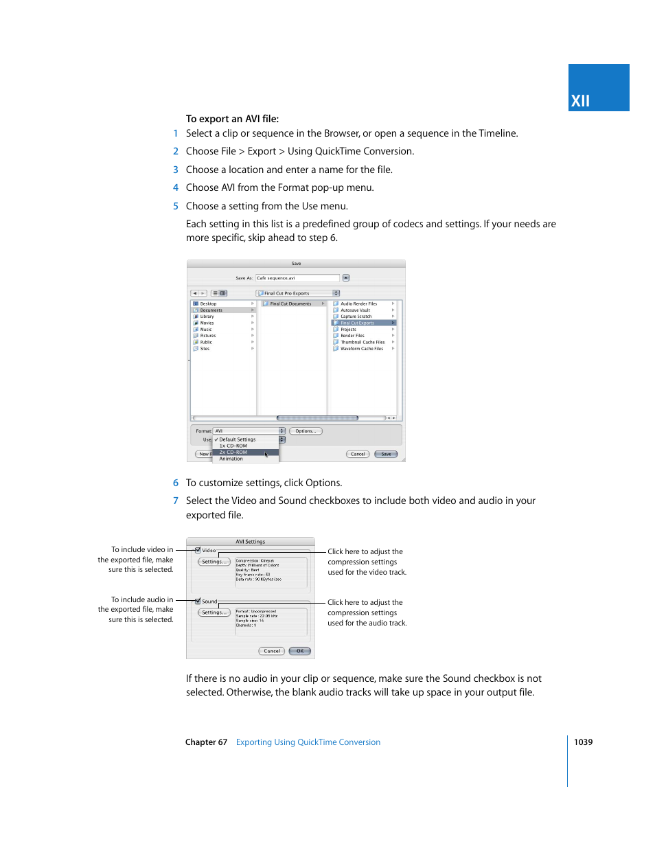 Apple Final Cut Express 4 User Manual | Page 1039 / 1152