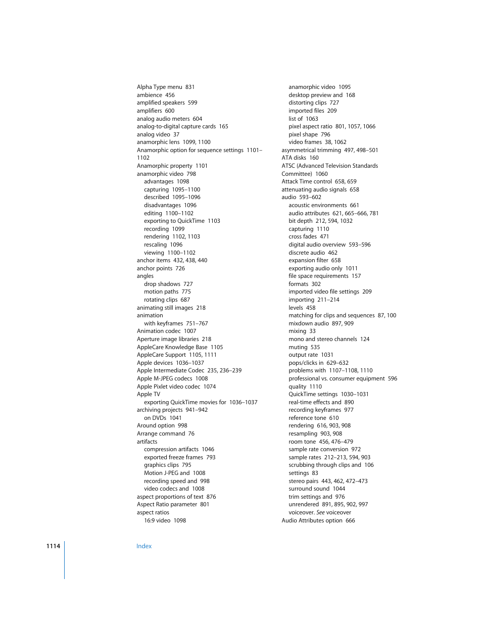 Apple Final Cut Express 4 User Manual | Page 1114 / 1152