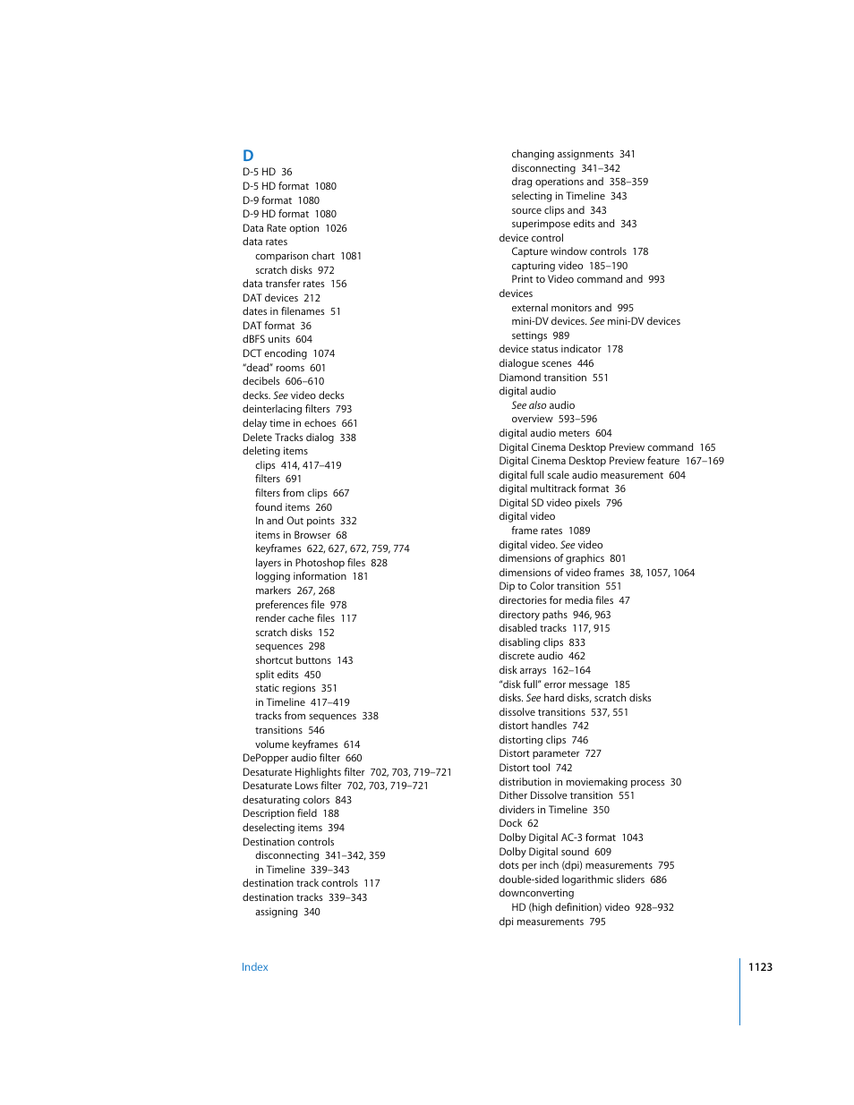 Apple Final Cut Express 4 User Manual | Page 1123 / 1152