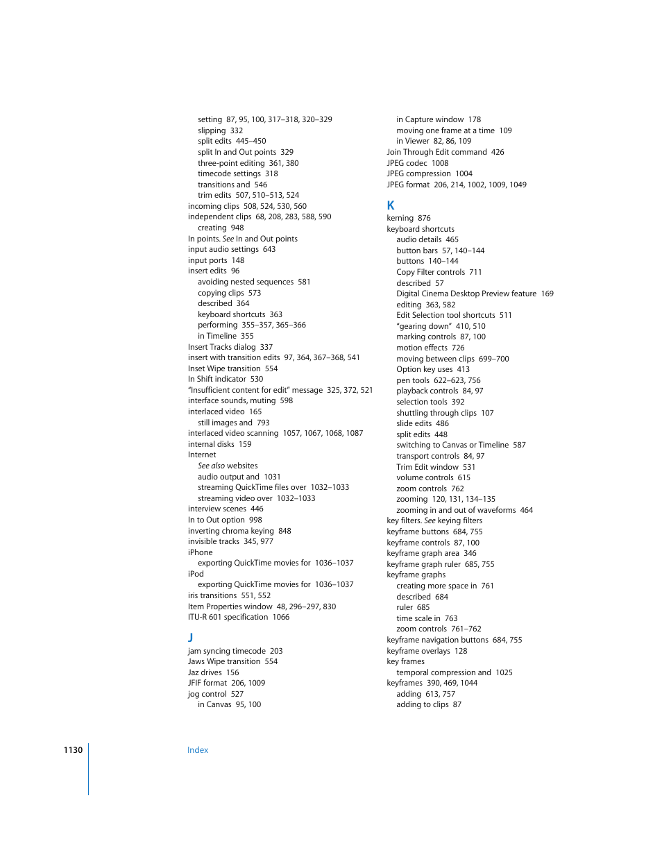 Apple Final Cut Express 4 User Manual | Page 1130 / 1152