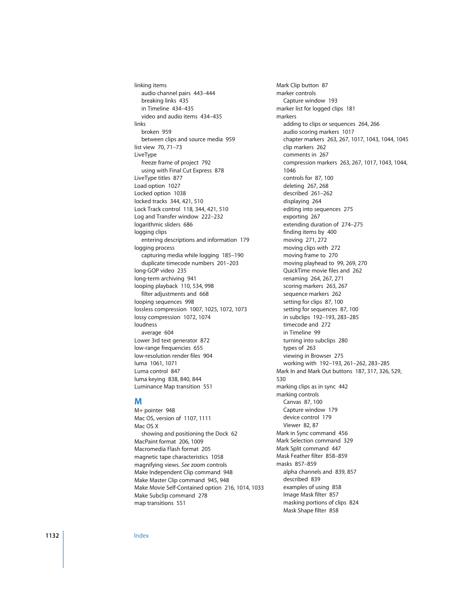 Apple Final Cut Express 4 User Manual | Page 1132 / 1152