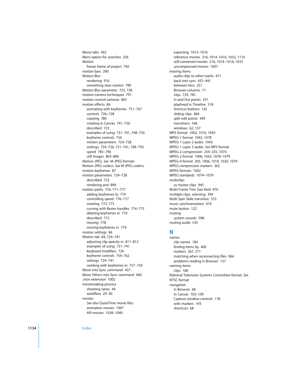 Apple Final Cut Express 4 User Manual | Page 1134 / 1152