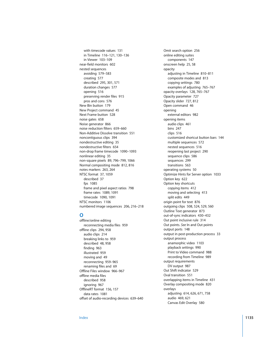Apple Final Cut Express 4 User Manual | Page 1135 / 1152