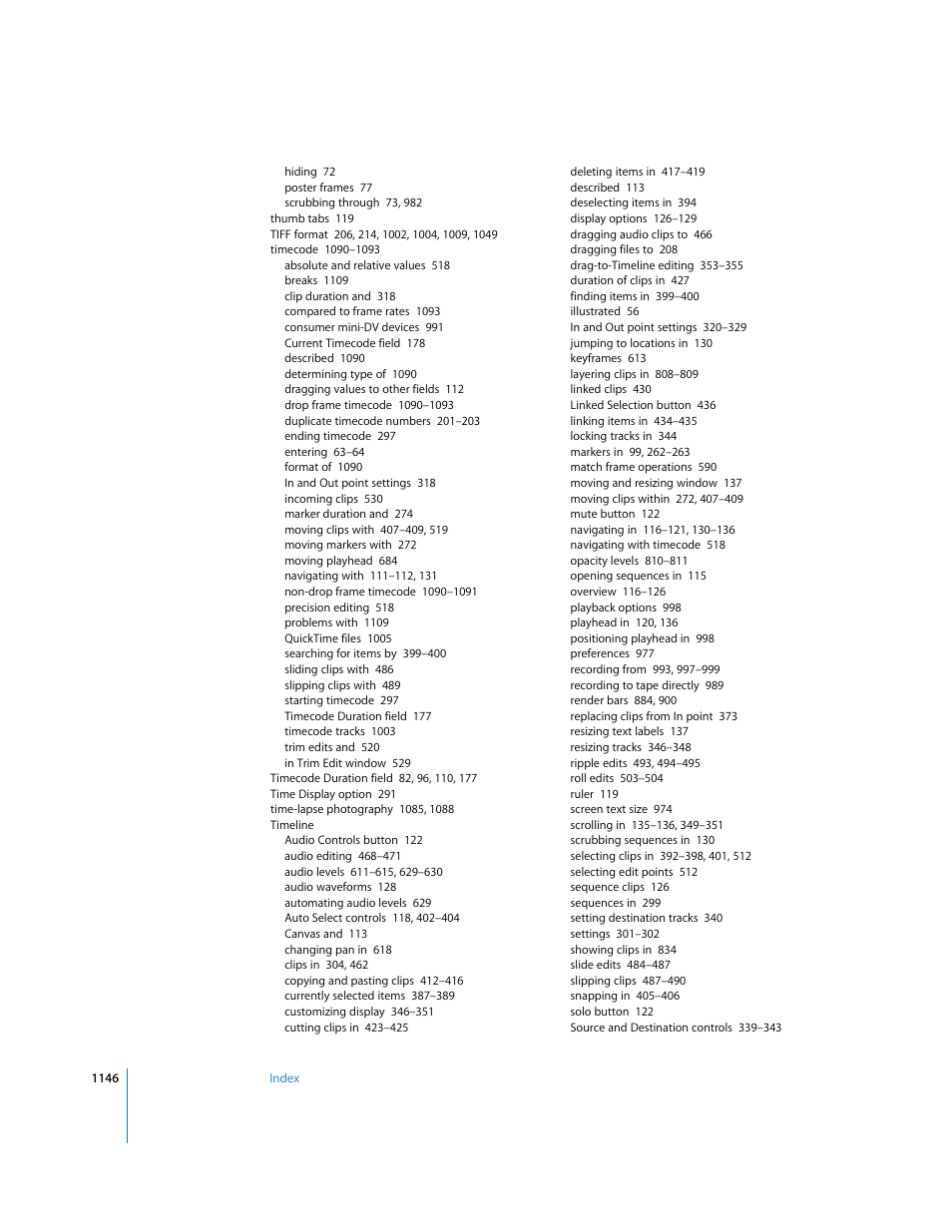 Apple Final Cut Express 4 User Manual | Page 1146 / 1152
