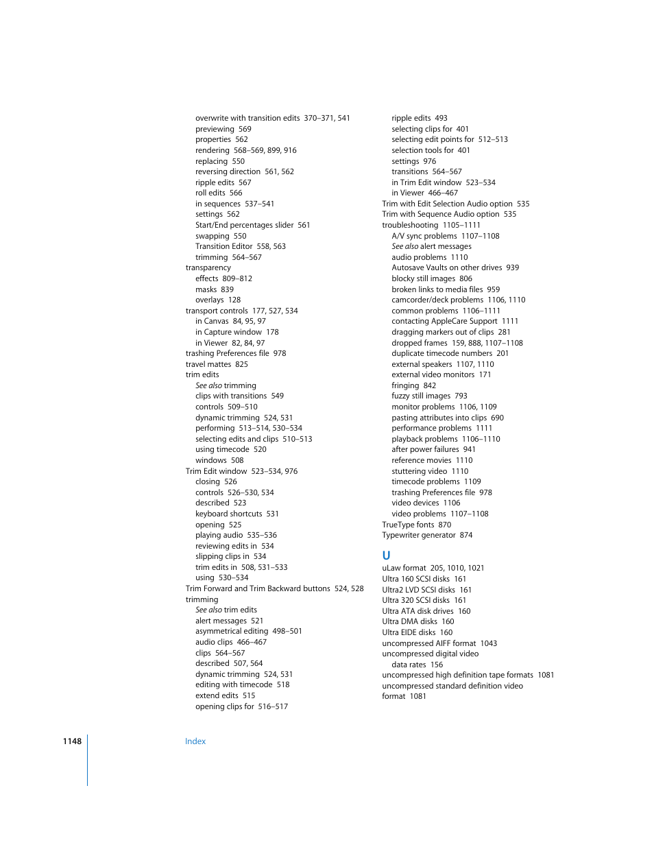 Apple Final Cut Express 4 User Manual | Page 1148 / 1152
