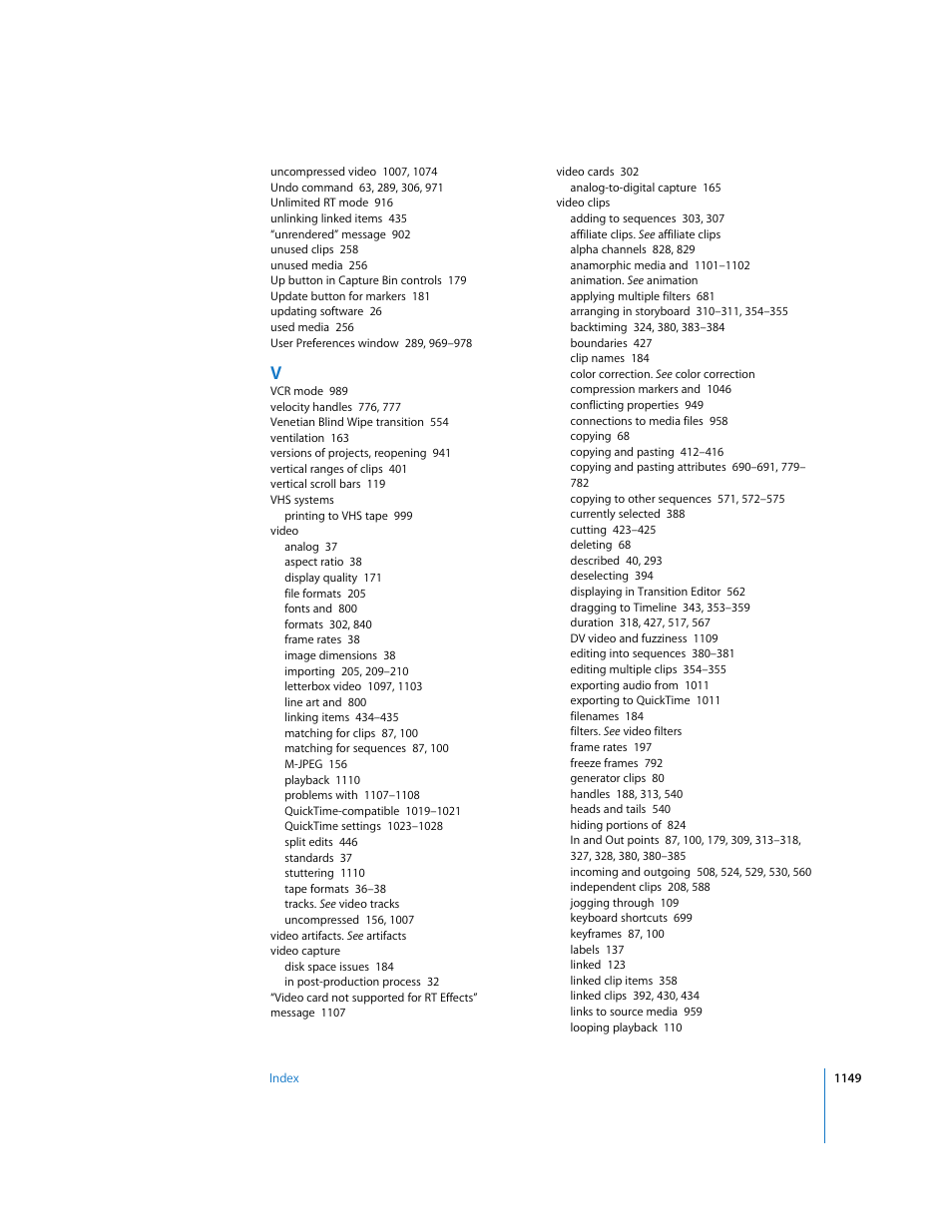 Apple Final Cut Express 4 User Manual | Page 1149 / 1152