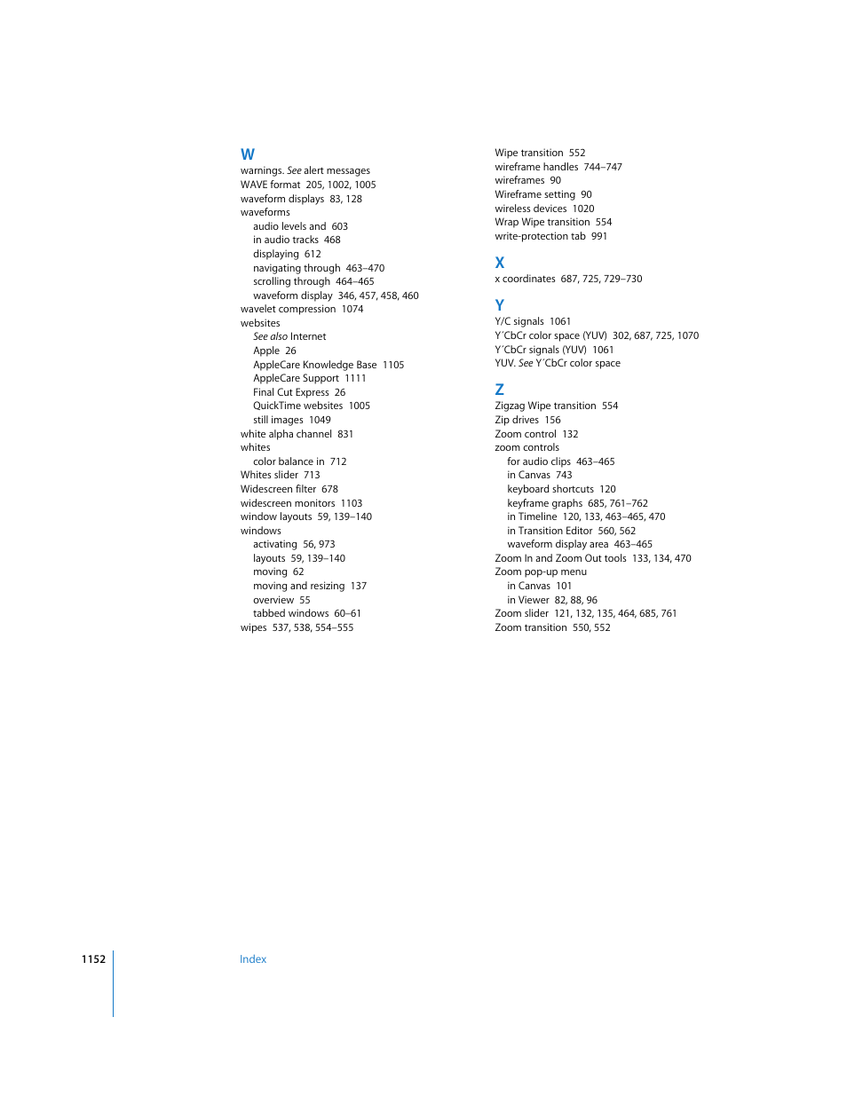 Apple Final Cut Express 4 User Manual | Page 1152 / 1152