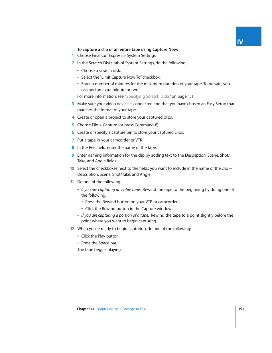 Apple Final Cut Express 4 User Manual | Page 191 / 1152