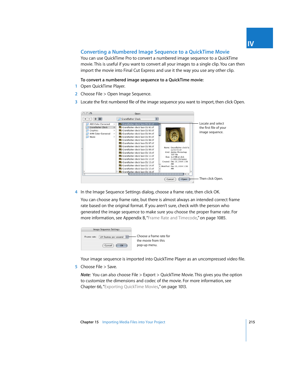 Apple Final Cut Express 4 User Manual | Page 215 / 1152