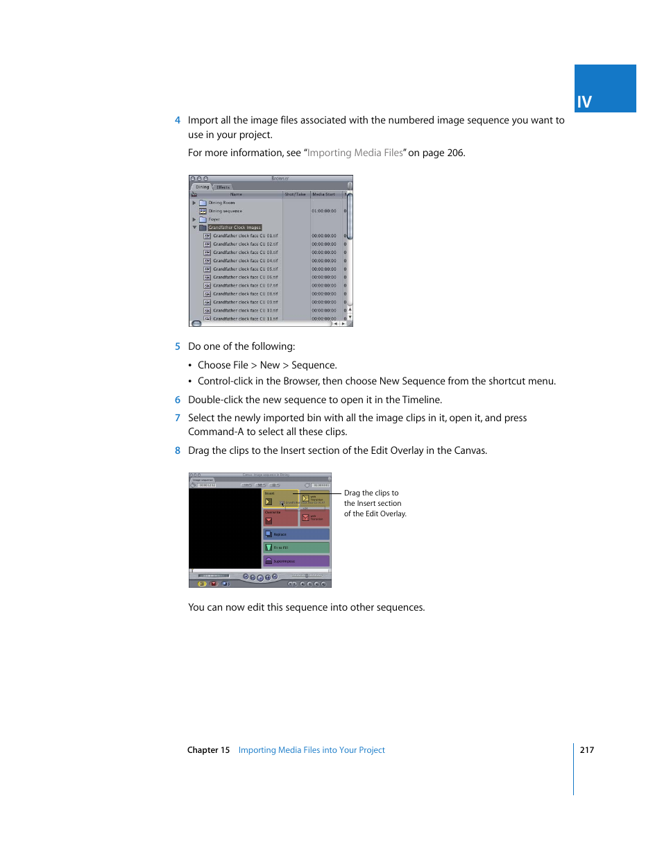 Apple Final Cut Express 4 User Manual | Page 217 / 1152