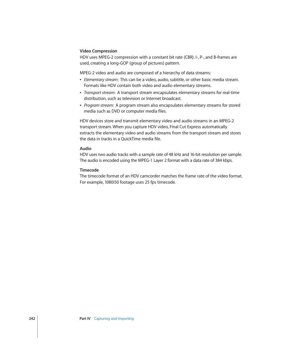 Apple Final Cut Express 4 User Manual | Page 242 / 1152