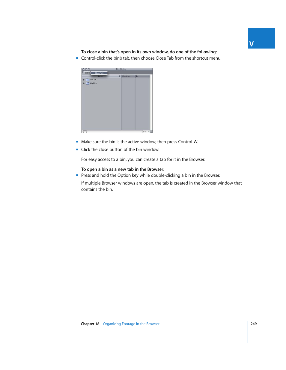 Apple Final Cut Express 4 User Manual | Page 249 / 1152