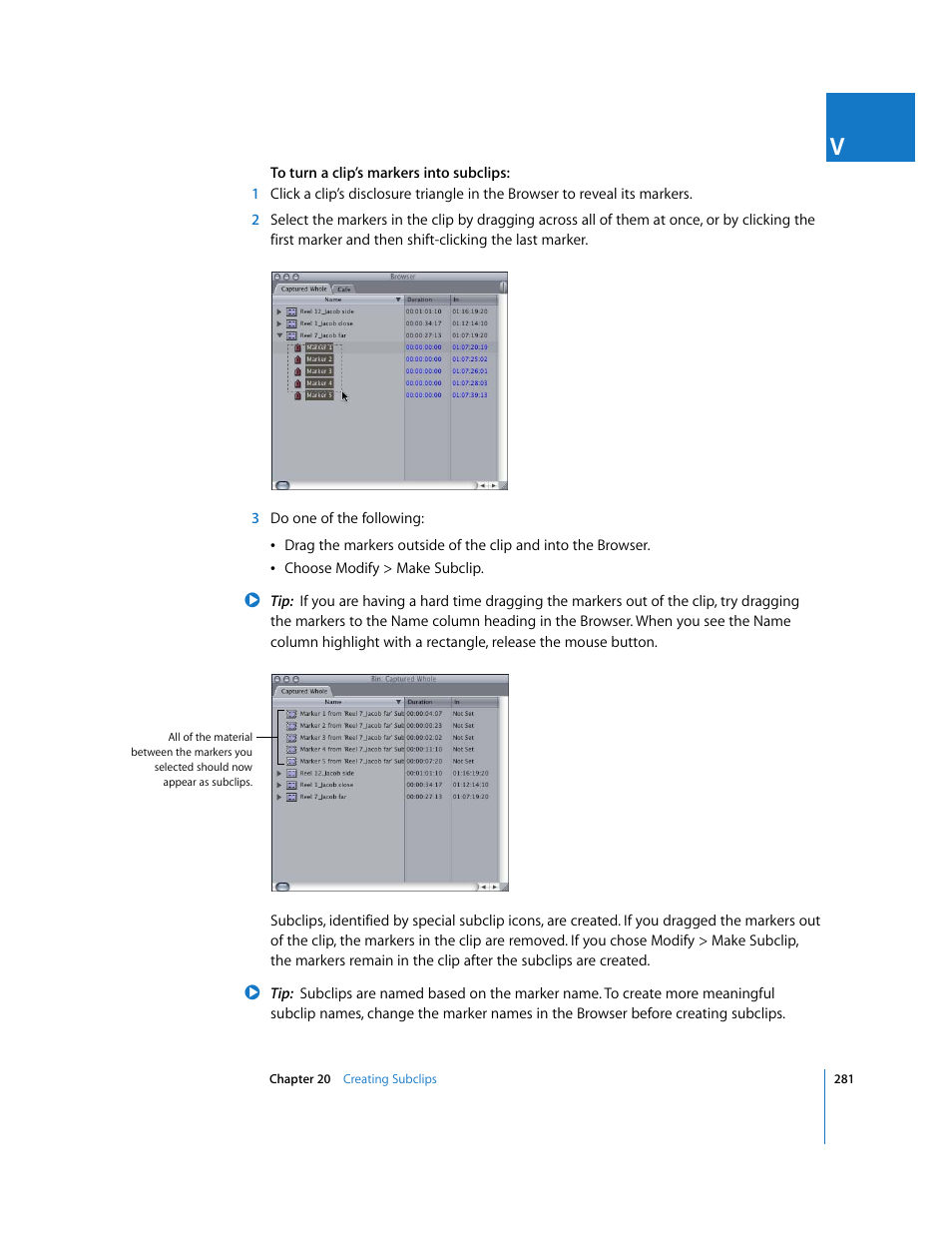 Apple Final Cut Express 4 User Manual | Page 281 / 1152