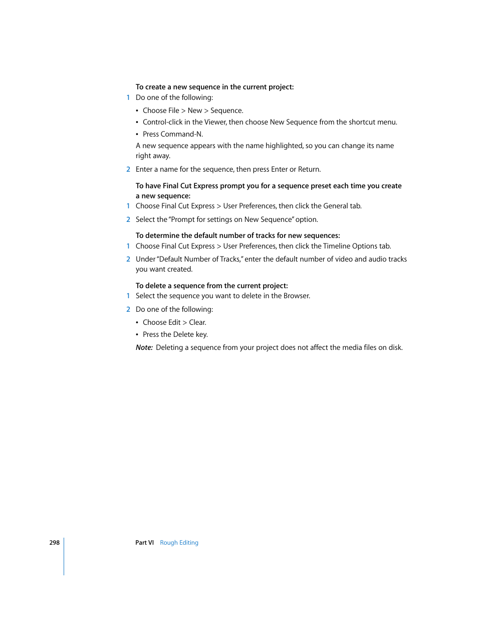Apple Final Cut Express 4 User Manual | Page 298 / 1152