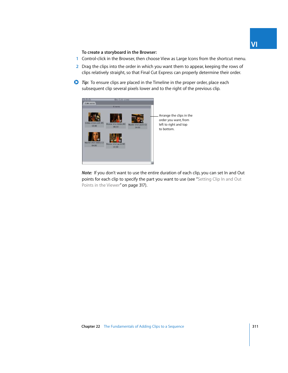Apple Final Cut Express 4 User Manual | Page 311 / 1152