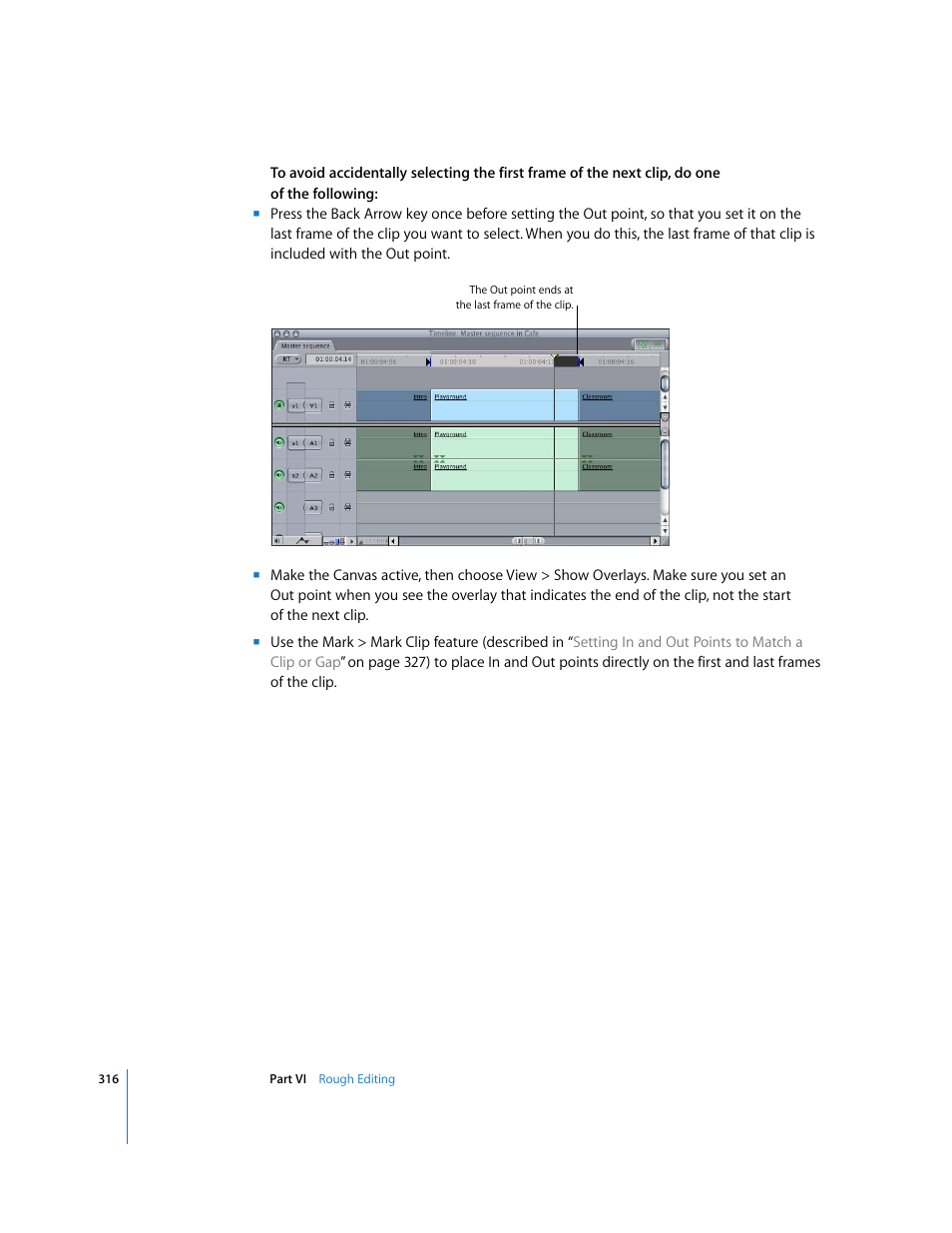 Apple Final Cut Express 4 User Manual | Page 316 / 1152