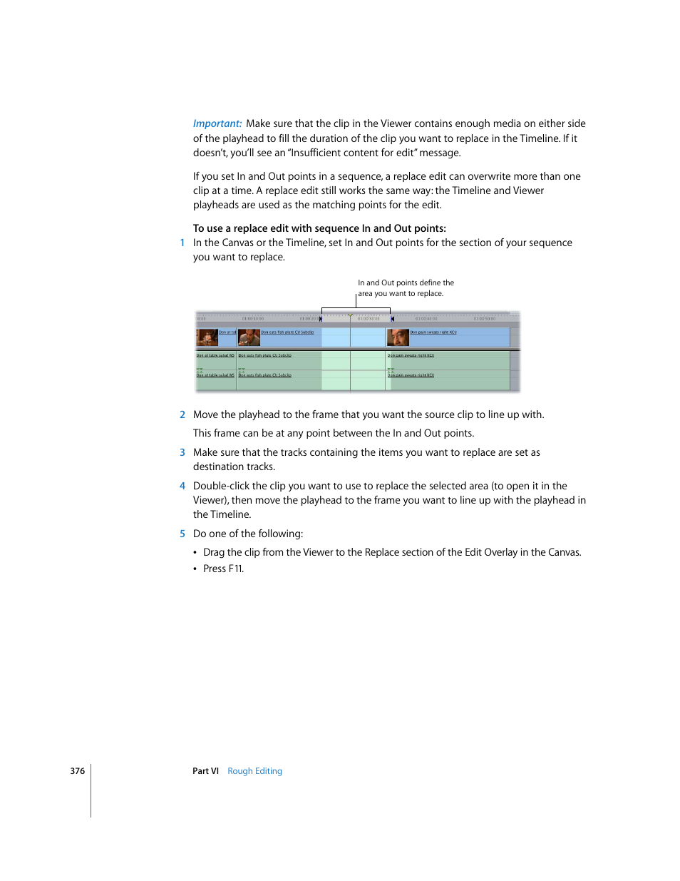Apple Final Cut Express 4 User Manual | Page 376 / 1152