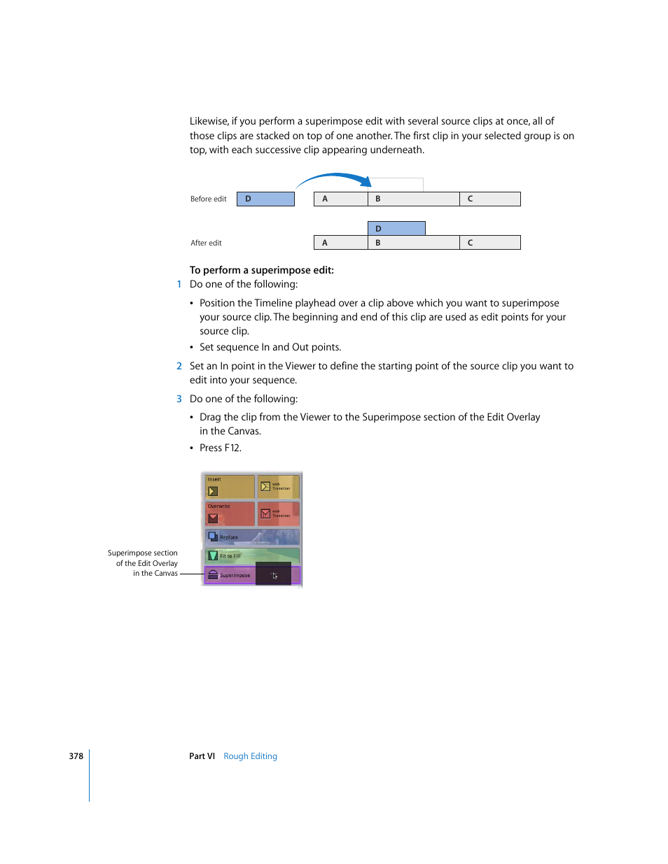 Apple Final Cut Express 4 User Manual | Page 378 / 1152