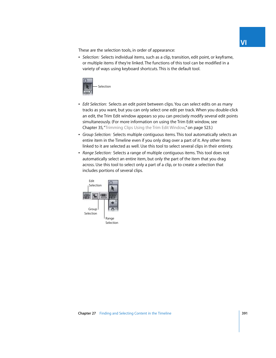 Apple Final Cut Express 4 User Manual | Page 391 / 1152