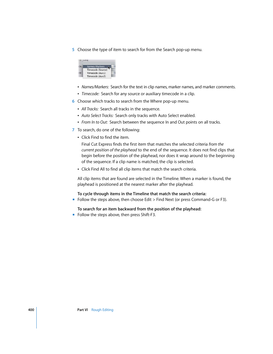 Apple Final Cut Express 4 User Manual | Page 400 / 1152