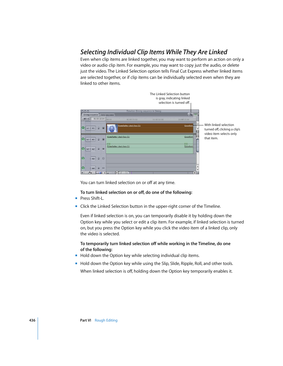 P. 436) | Apple Final Cut Express 4 User Manual | Page 436 / 1152