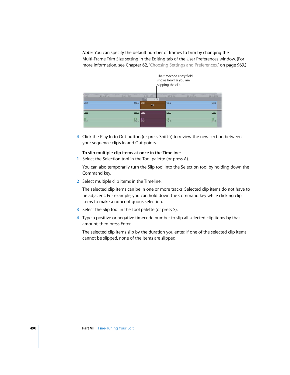 Apple Final Cut Express 4 User Manual | Page 490 / 1152