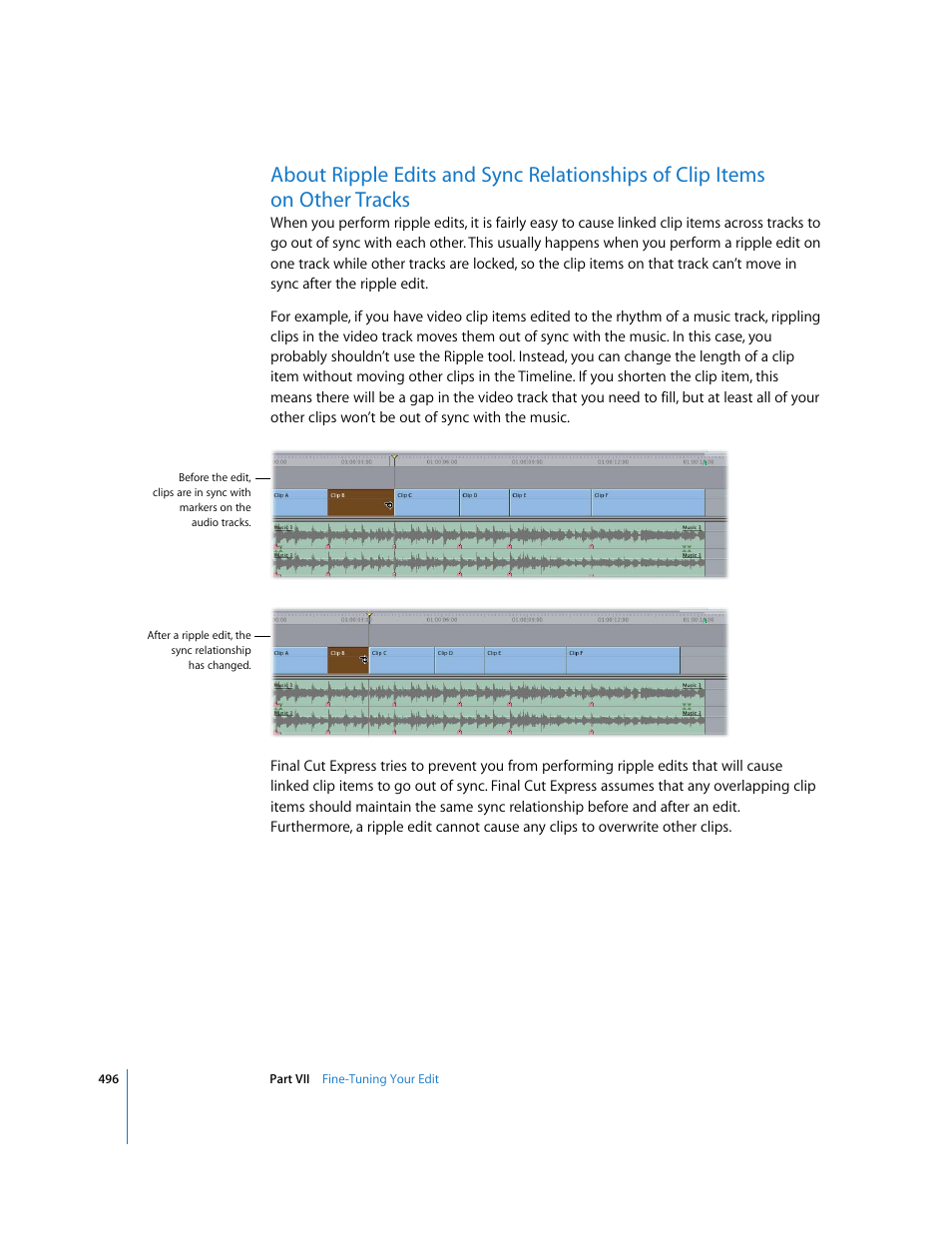 Apple Final Cut Express 4 User Manual | Page 496 / 1152