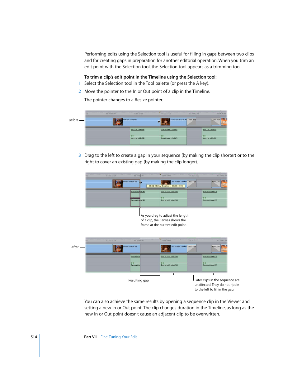 Apple Final Cut Express 4 User Manual | Page 514 / 1152