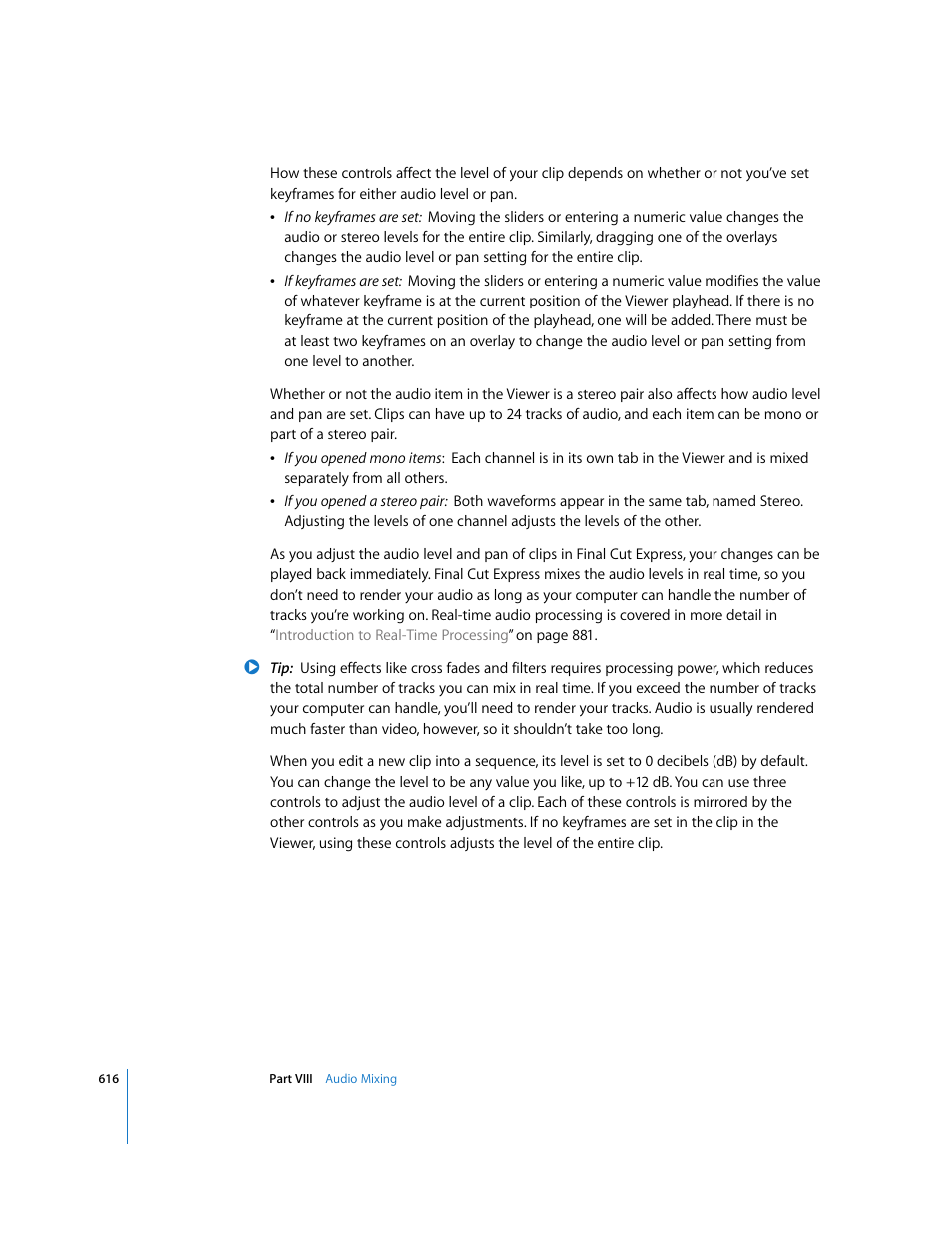 Apple Final Cut Express 4 User Manual | Page 616 / 1152
